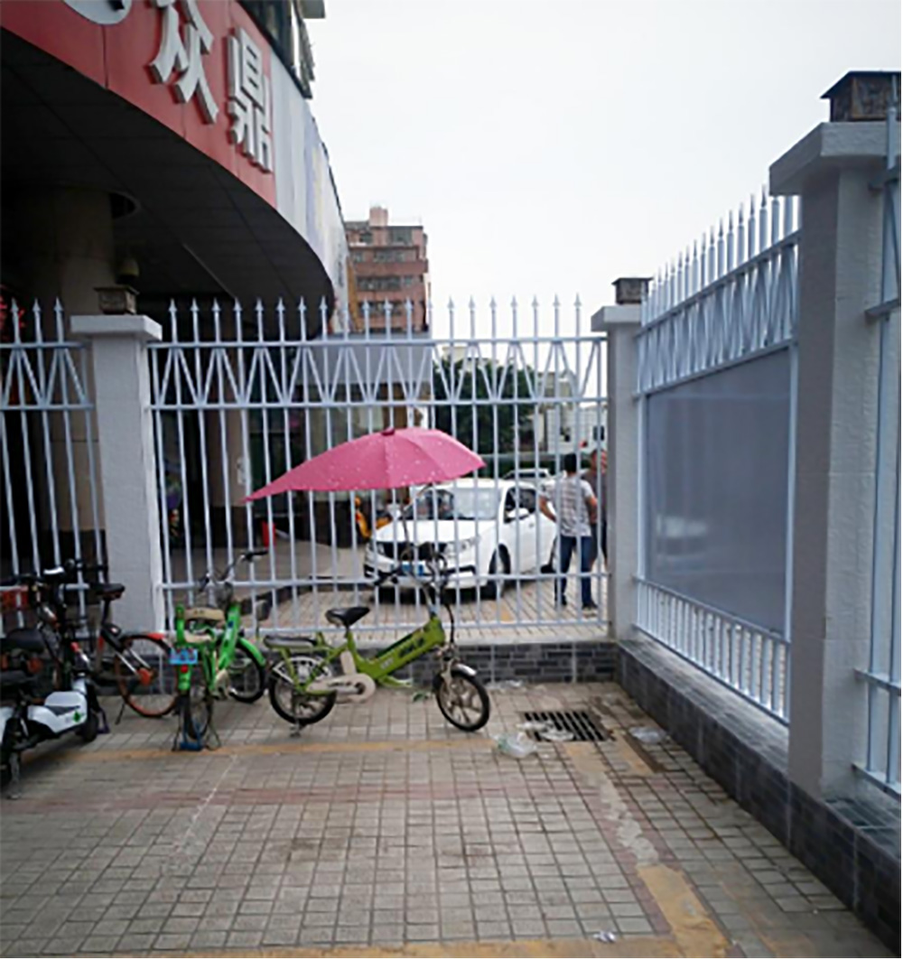 三联社区景乐市场周边围合工程