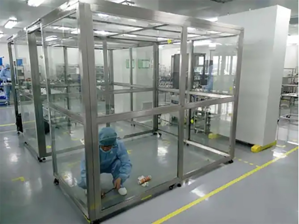 奇宏车载2线安装洁净棚