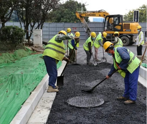 万丰第三市场西侧道路改造工程