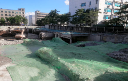 鑫岭楼项目拆除配套加固基础工程
