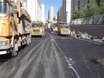 万丰第三市场西侧道路改造工程