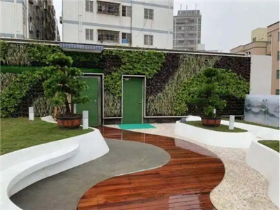 大水坑社区工作站周边景观提升工程