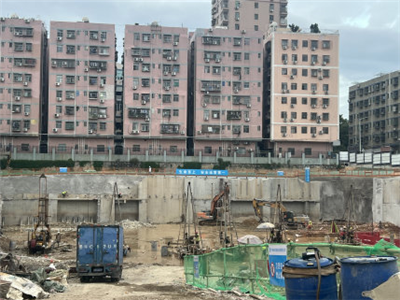 鑫岭楼项目拆除配套加固基础工程